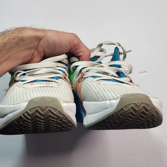 Nike LeBron Witness 7 Grey Fog Multi-Color Size 8 - Picture 7 of 9